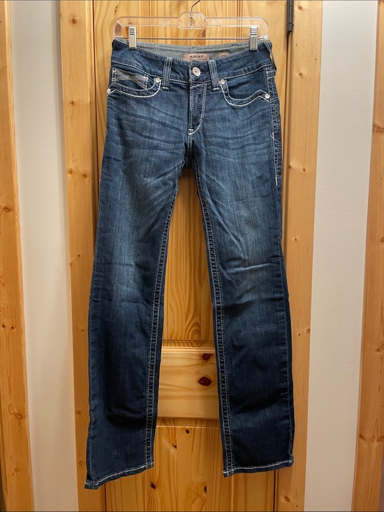 Ariat Denim - Ariat Women's “Ivy” Mid-Rise Straight Leg Jeans 27R